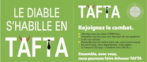 11 octobre : journée d’action contre TAFTA 🗓