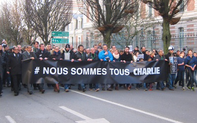 Rennes marche pour la tolérance et pour les libertés