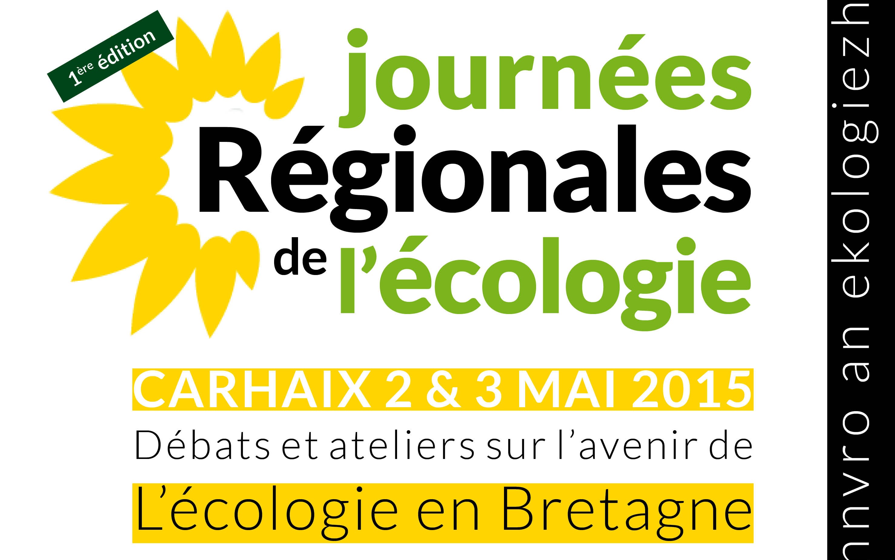 1ère édition des Journées régionales de l’écologie